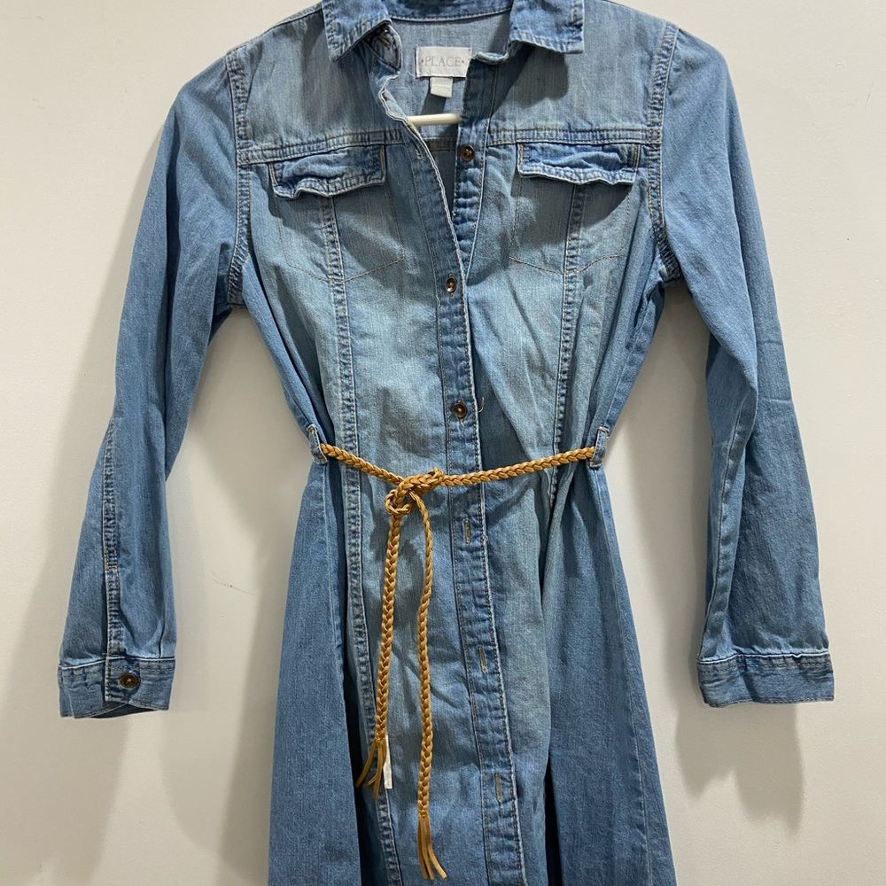 Denim dress